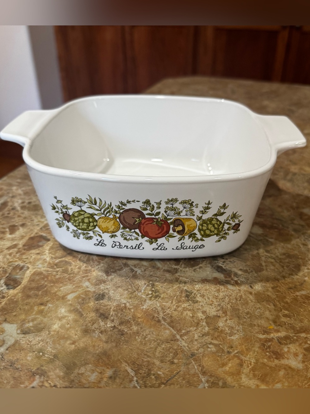 Vintage Corningware Spice Of Life 1.5 QT Casserole Dish A-1 1/2-3 Baking